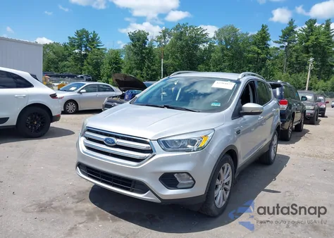 2017 Ford Escape Titanium from USA, damaged, VIN 1FMCU0JD2HUB77734